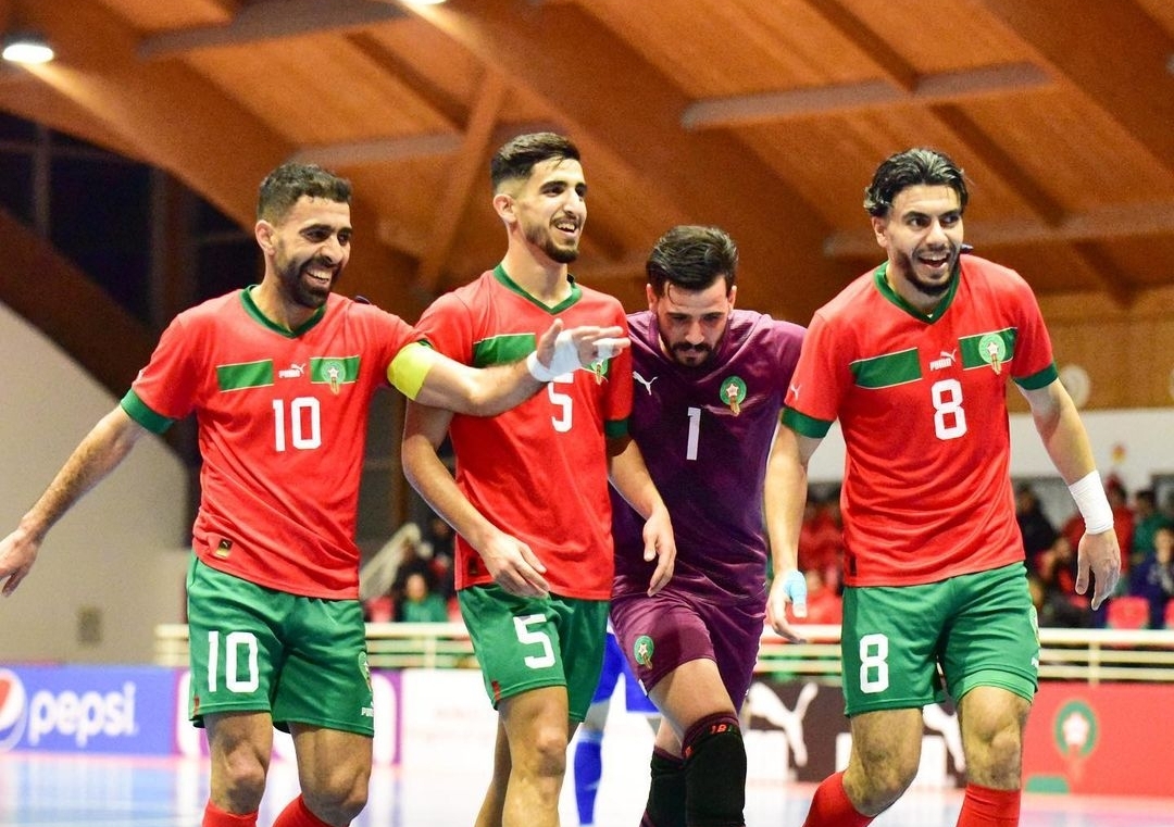 المنتخب المغربي لكرة القدم داخل القاعة يفوز وديا على نظيره العراقي (5-1)