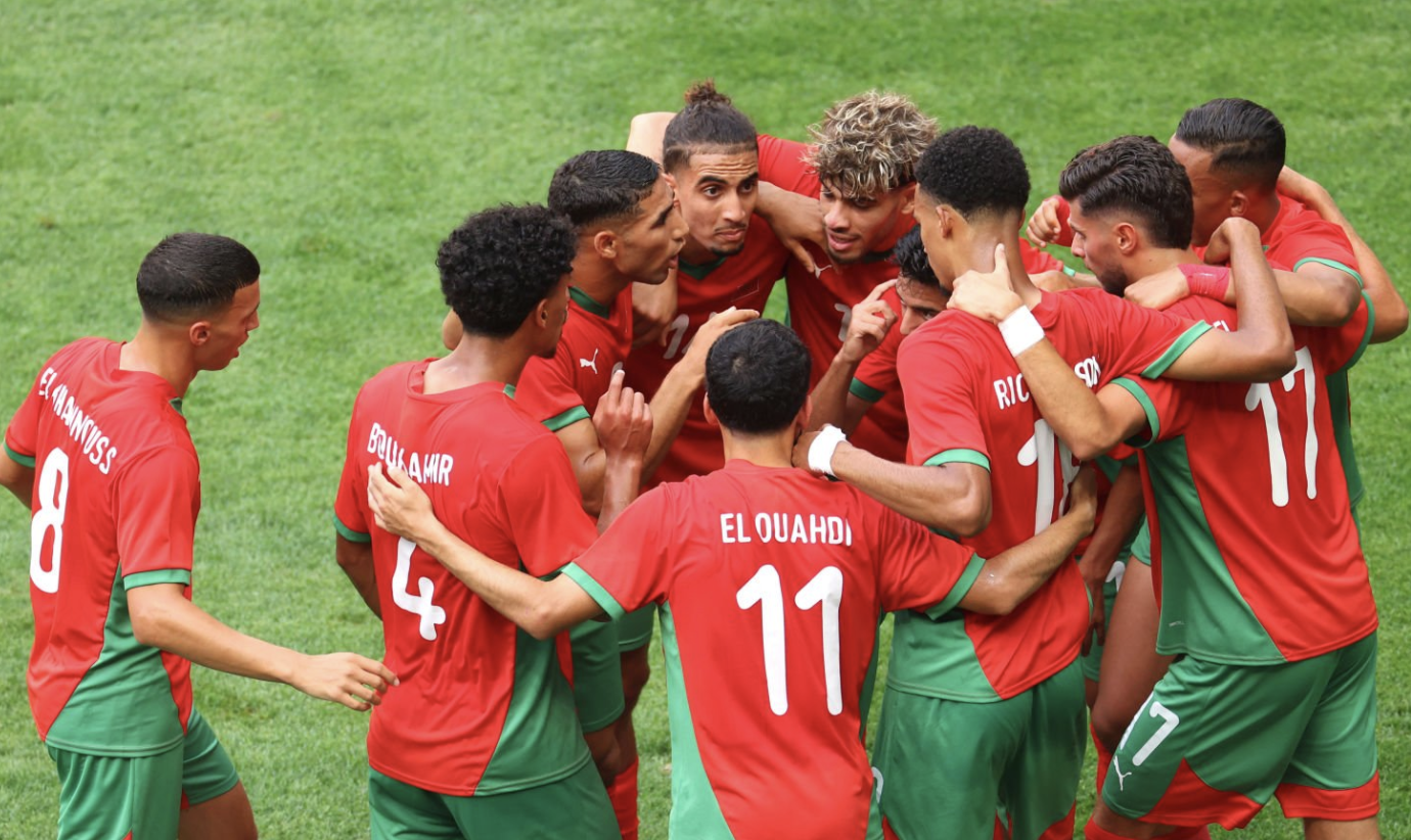 الأولمبي المغربي متقدم على العراق بثلاثية