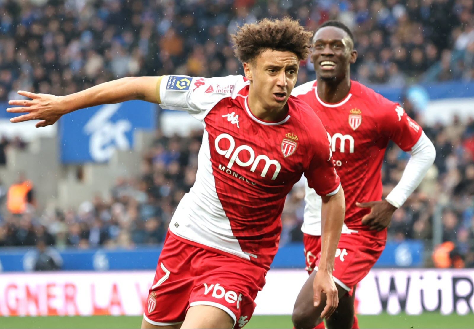 بن صغير يقود موناكو لمباراة القمة أمام ليون