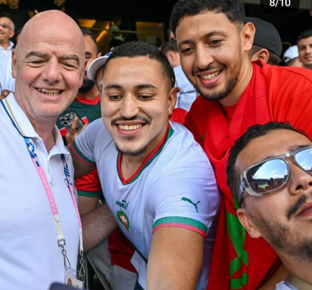 رئيس الفيفا يهنئ الأولمبيين بعد الفوز على أمريكا