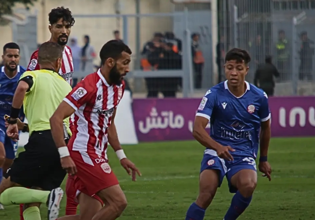 البطولة الاحترافية 1.. النادي المكناسي يفوز على ضيفه الوداد الرياضي (2-0)