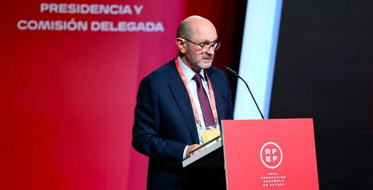 رئيس الجامعة الإسبانية: المغرب ينافسنا على نهائي المونديال