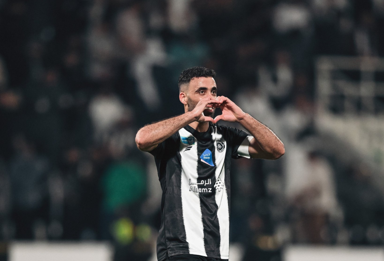  هاتريك  لحمد الله اليوم في فوز الشباب