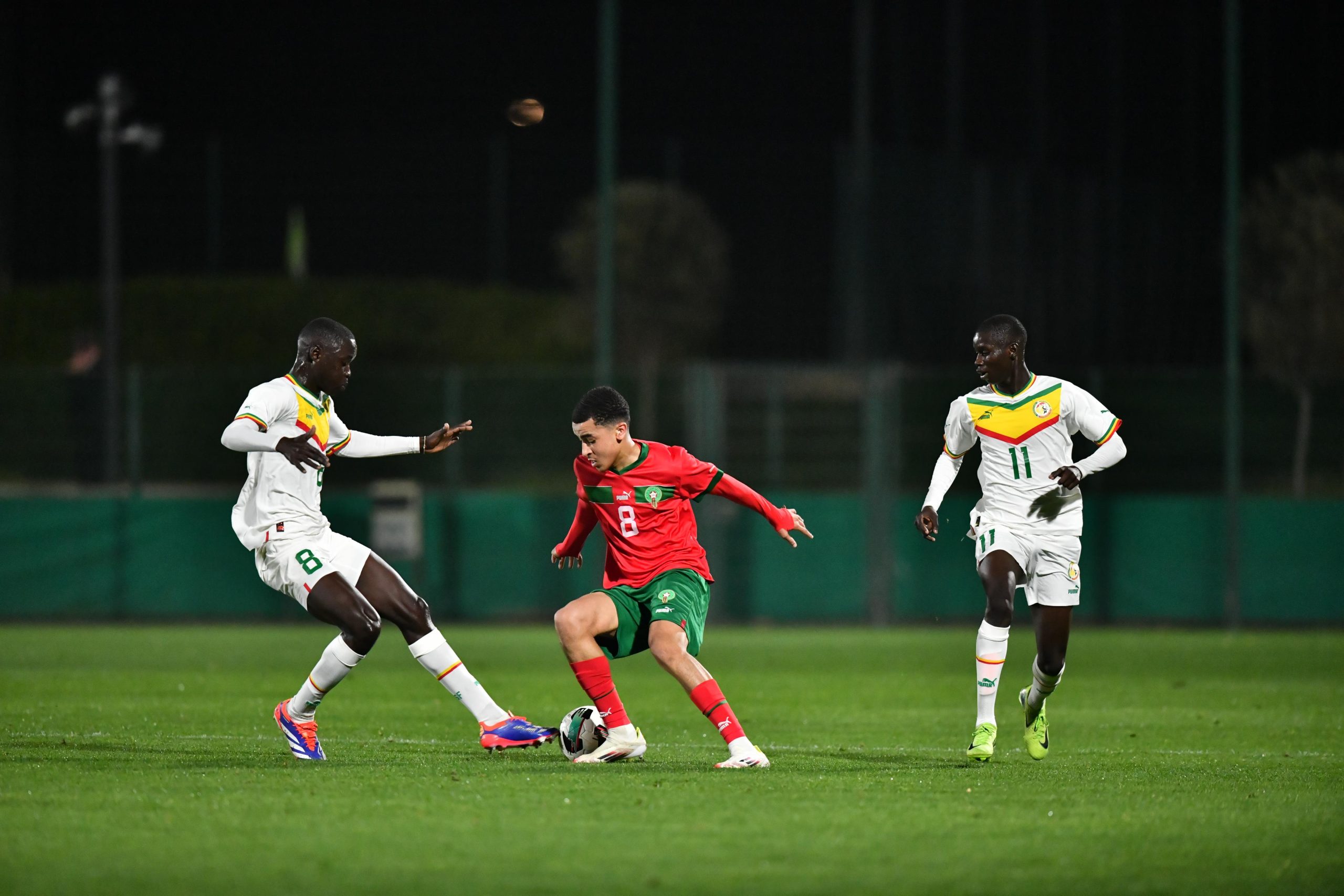 المنتخب الوطني لاقل من 17 سنة يتعادل مع السينغال
