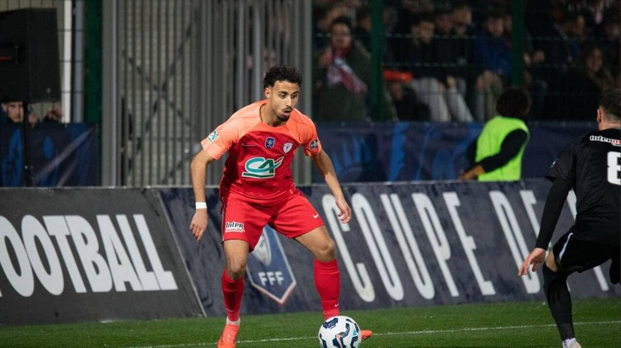مهاجم مغربي من القسم الوطني يصل لنصف نهائي كأس فرنسا