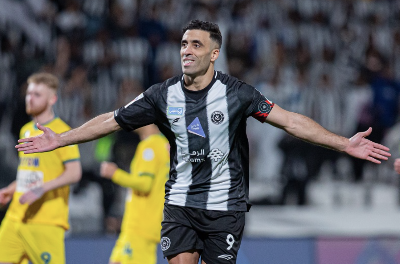 الهاتريك رقم 11 لحمد الله بالسعودية