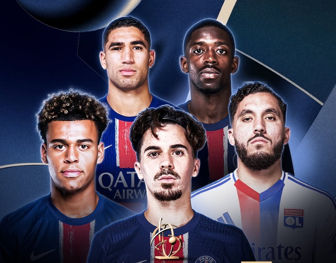 حكيمي في لائحة المنافسين على جائزة أفضل لاعب ببطولة فرنسا