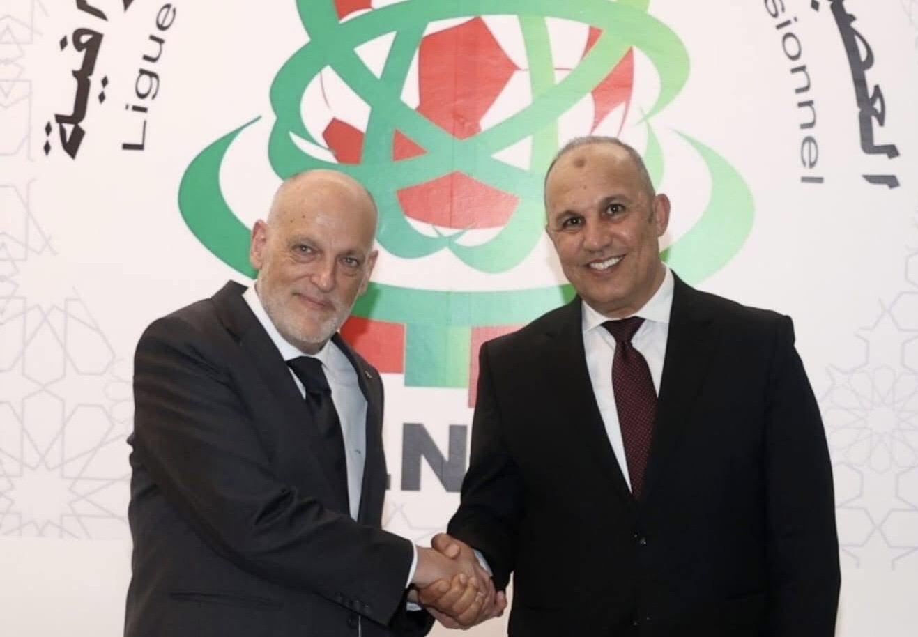 بلقشور إستقبل طيباس بحثا عن تعاون العصبة والليغا