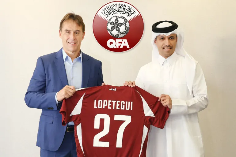 المدرب السابق لبونو والنصيري مع العنابي القطري