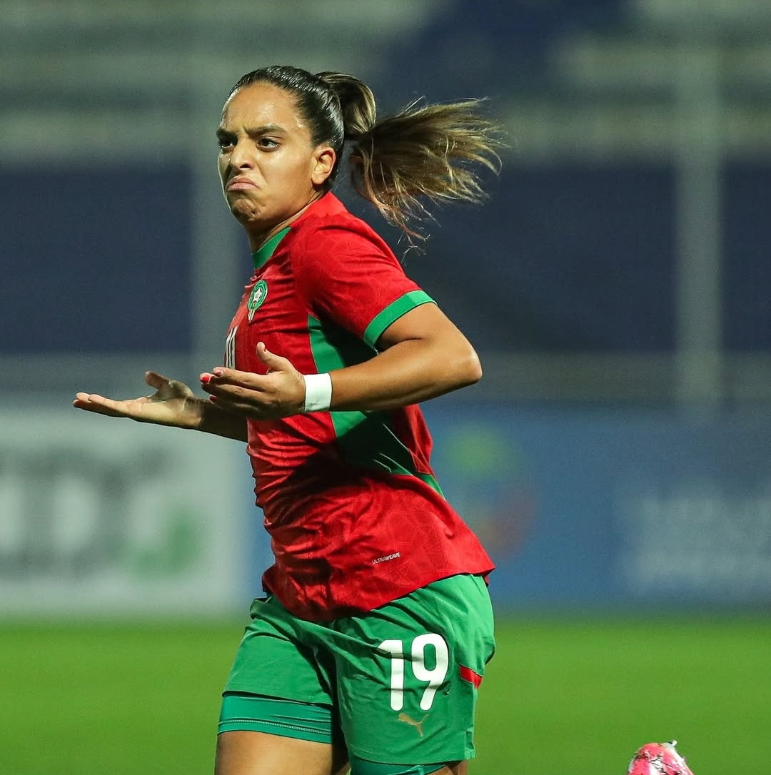 سكينة أوزراوي أفضل لاعبة في مباراة المغرب وغانا