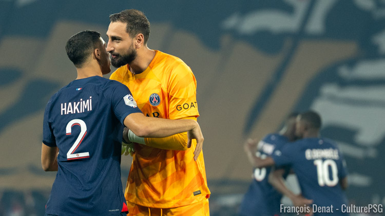 حكيمي يودع دوناروما بطريقته