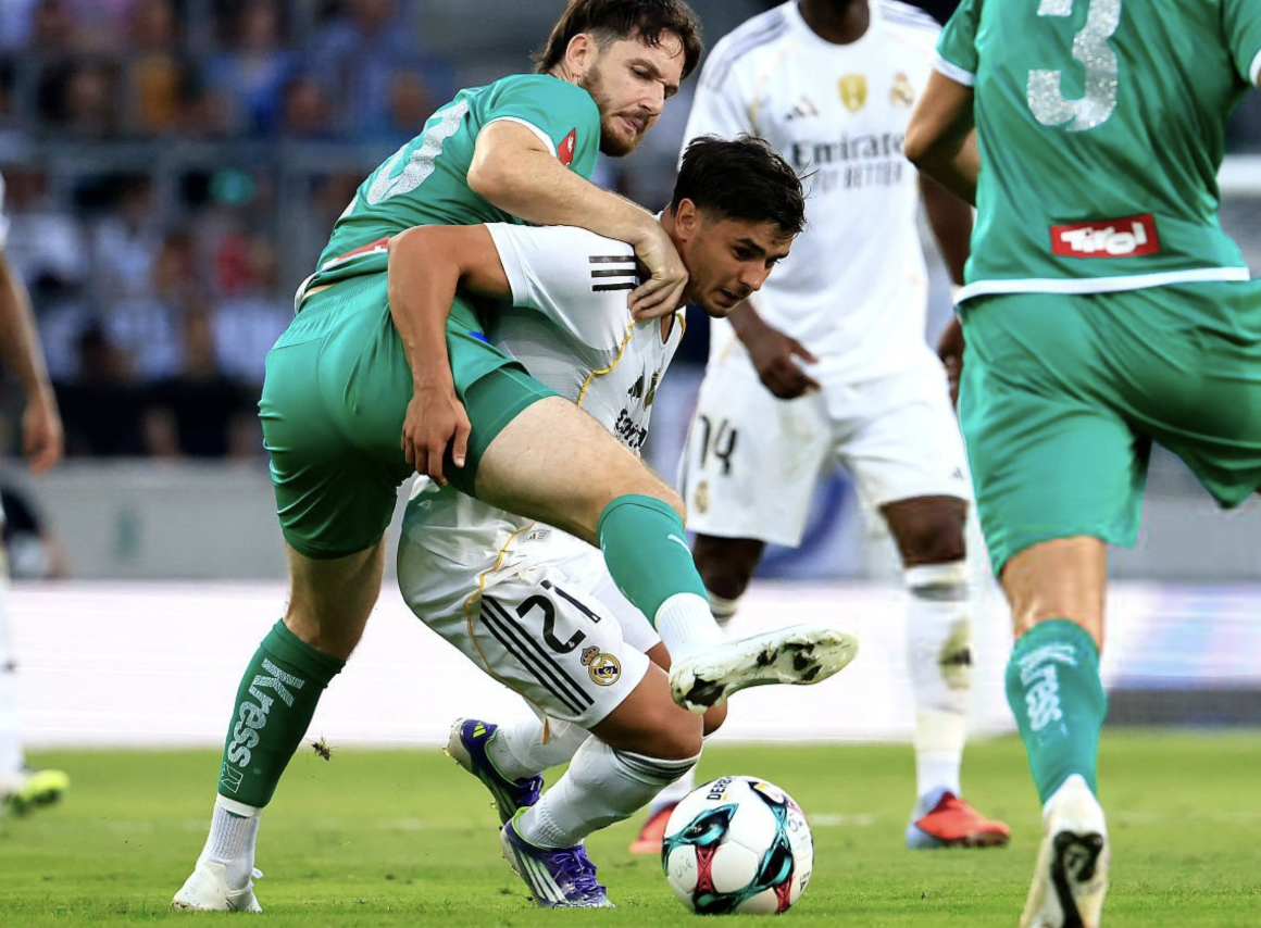 إبراهيم في التشكيل الرسمي لريال مدريد وتياغو في الإحتياط