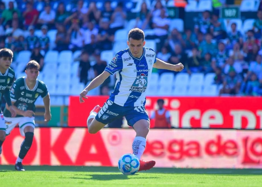 أول هدف لأسامة الإدريسي في البطولة المكسيكية