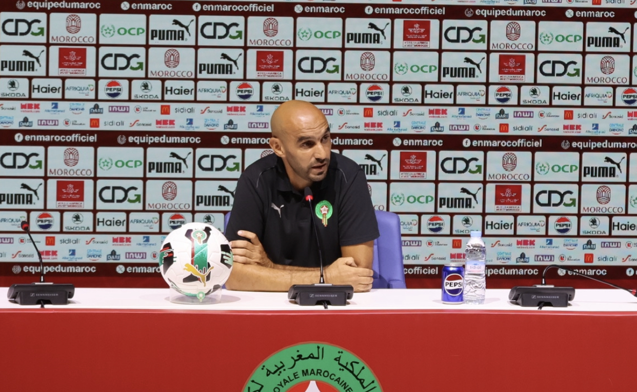 وليد الركراكي: المباراة أمام النيجر ستكون صعبة مع خصم يجيد الدفاع