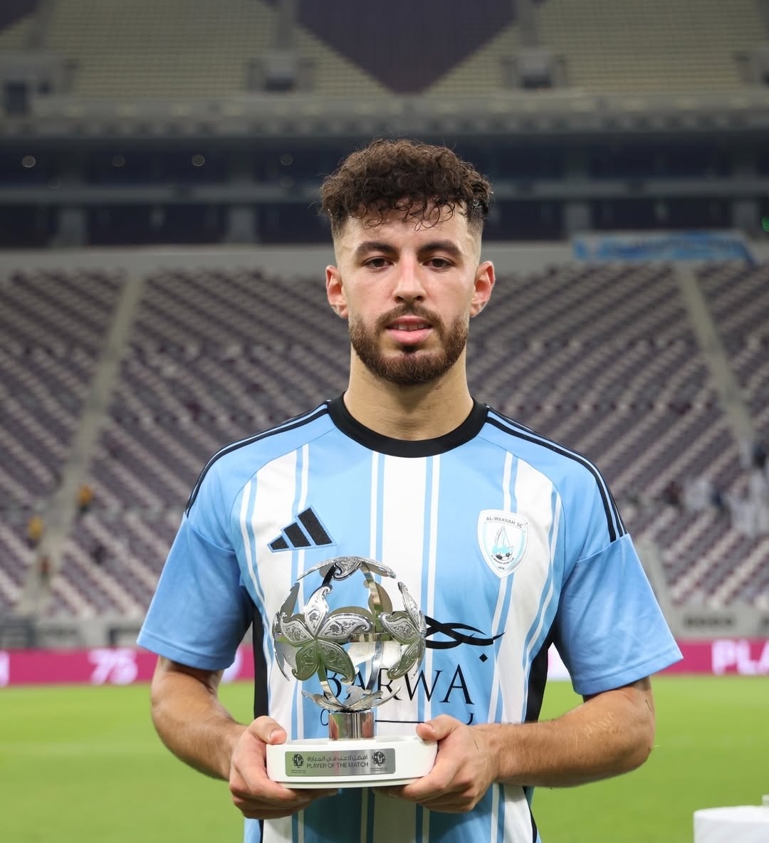 الثالث لزحزوح في بطولة قطر ونال جائزة الأفضل