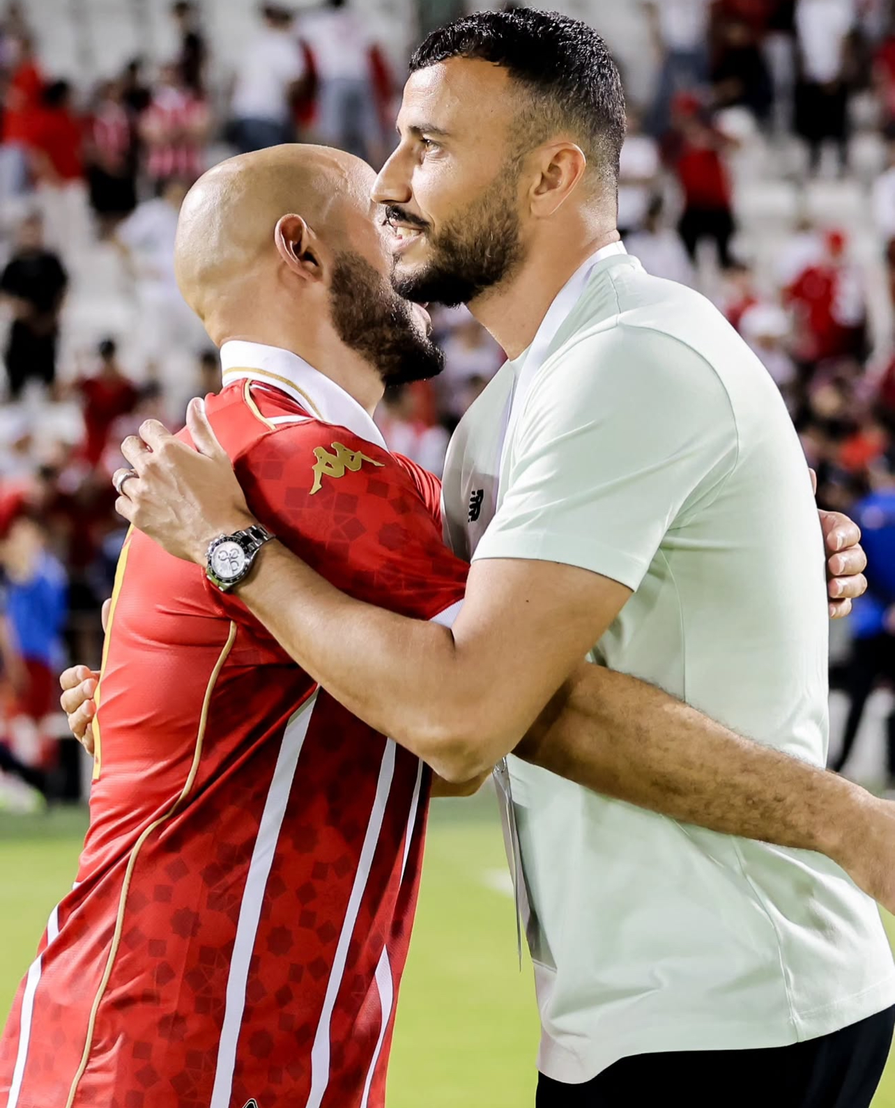 لقاء الأسدين كان حميميا بالدوحة