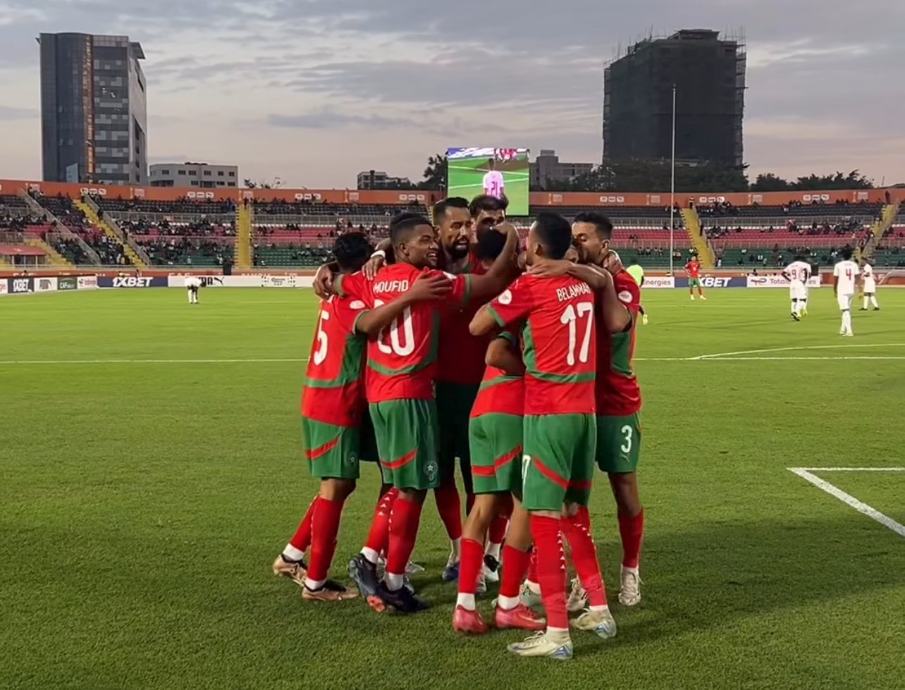 بطولة الشان: المغرب متقدم في شوط رائع