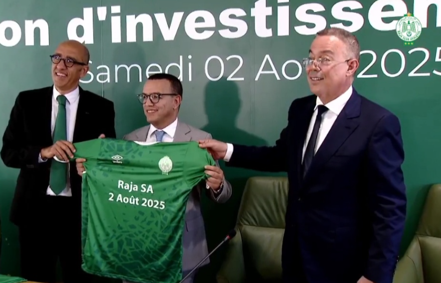 لقجع : الرجاء يعطي مرة أخرى المثال كقدوة ونموذج في التدبير الرياضي