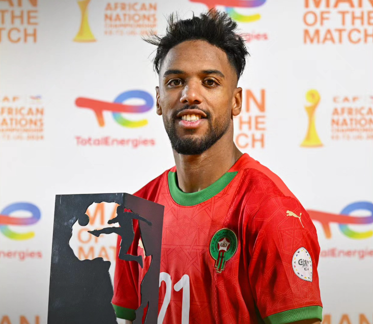 مهري رجل مباراة الاسود وزامبيا