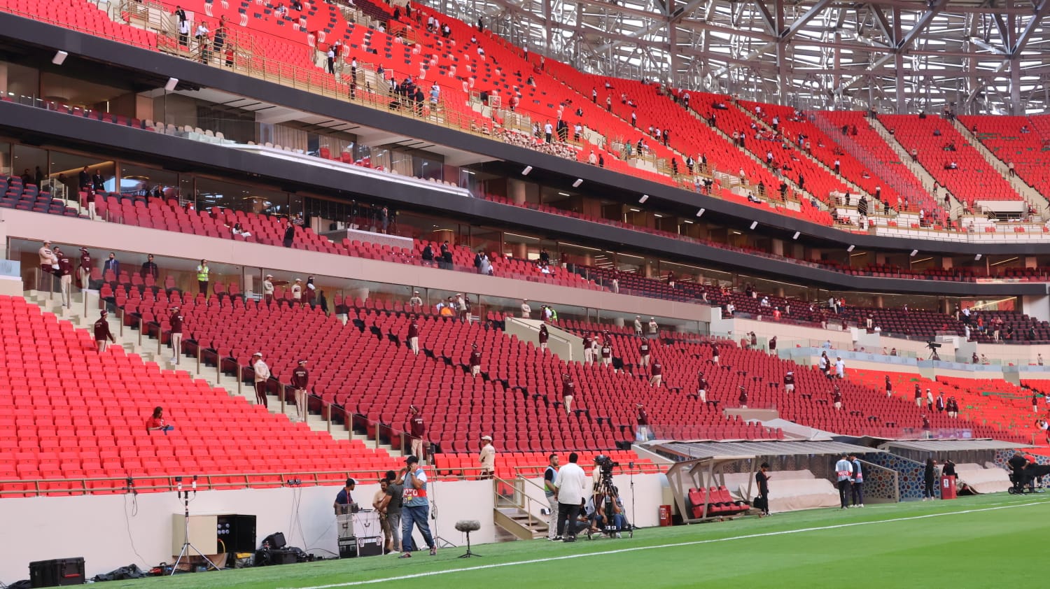 تيفو في إنتظار أسود الأطلس أمام النيجر