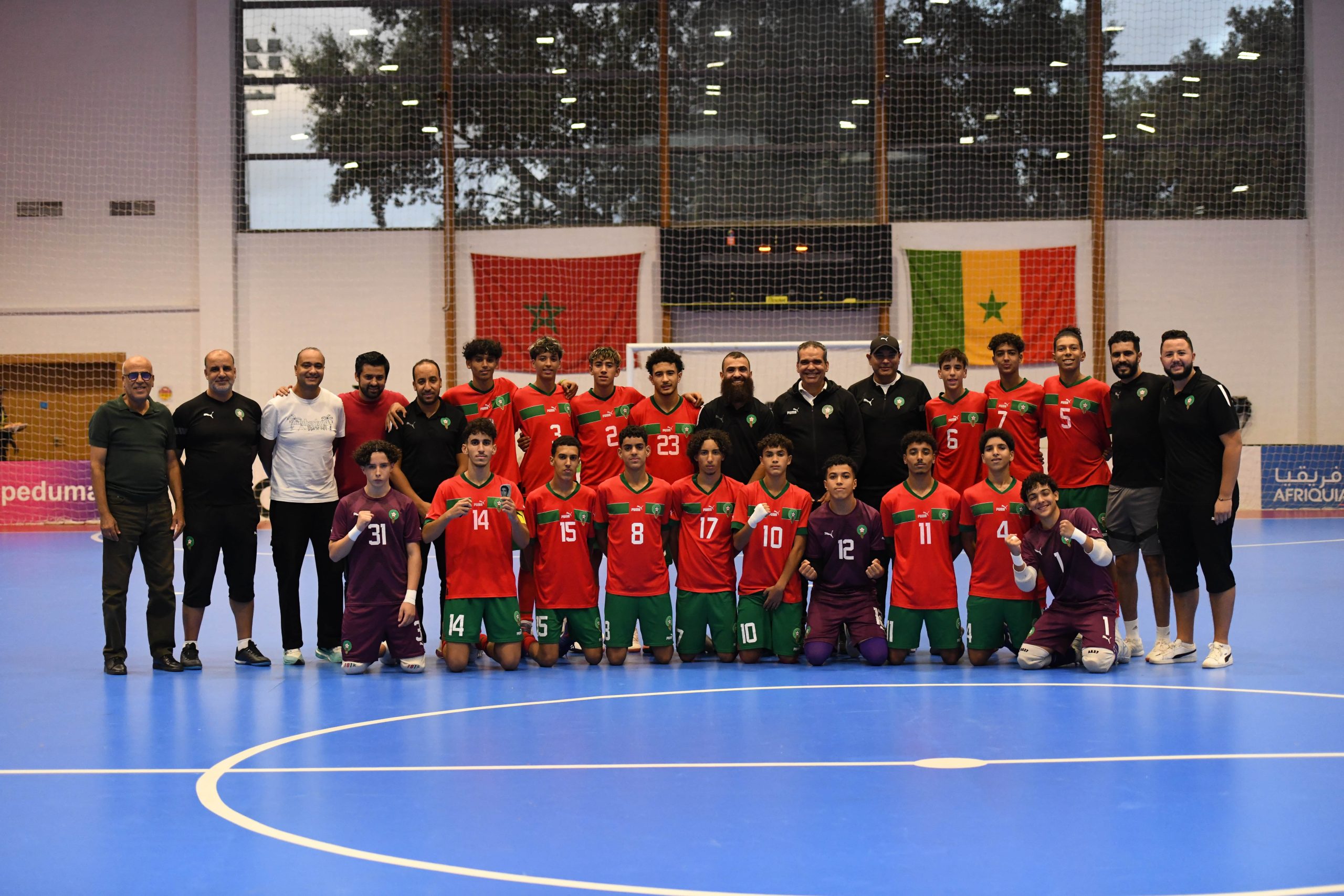 أشبال القاعة هزموا السينغال بالعشرة