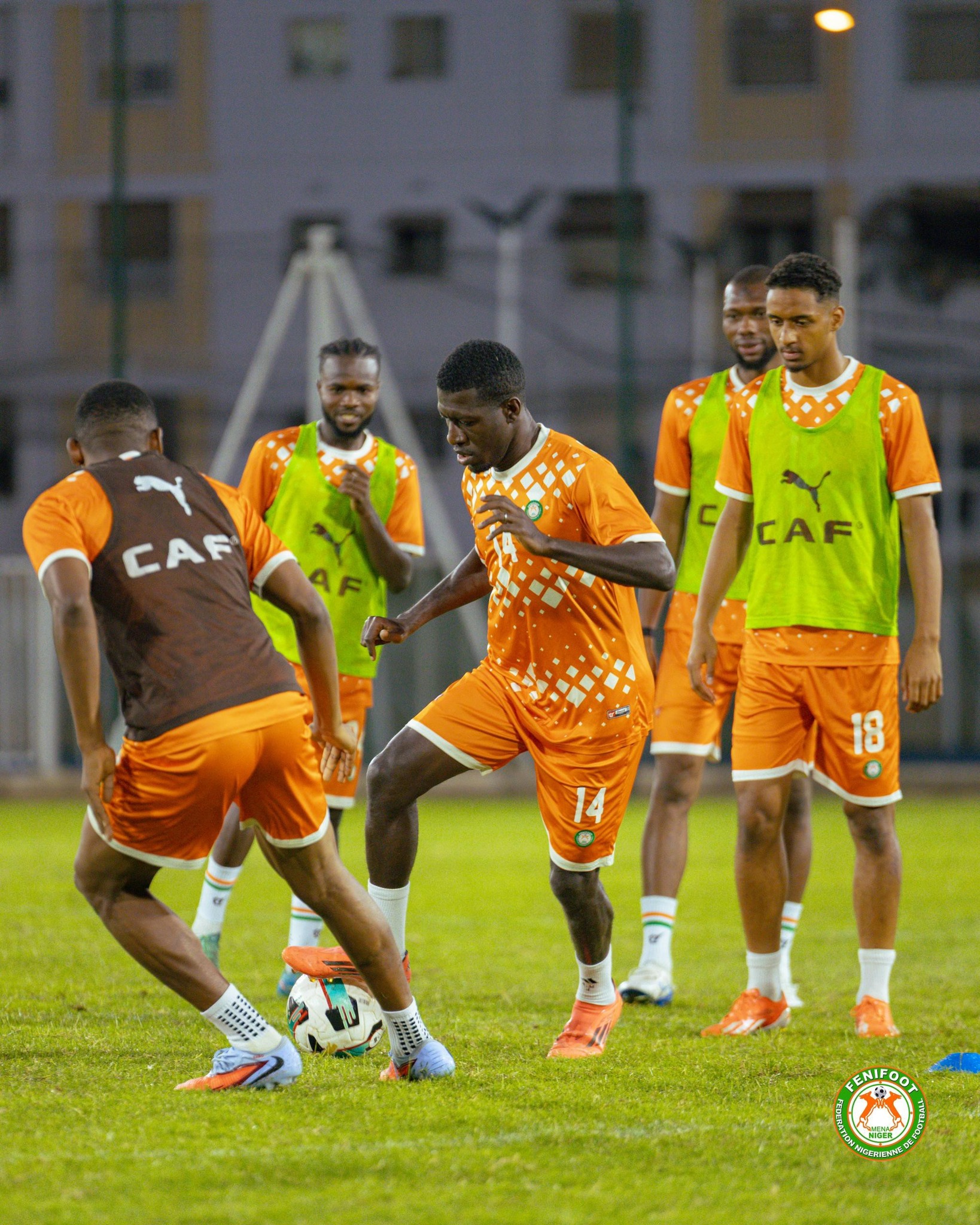 في حصة تدريبه الرابع .. منتخب النيجر يُشحذ قواه
