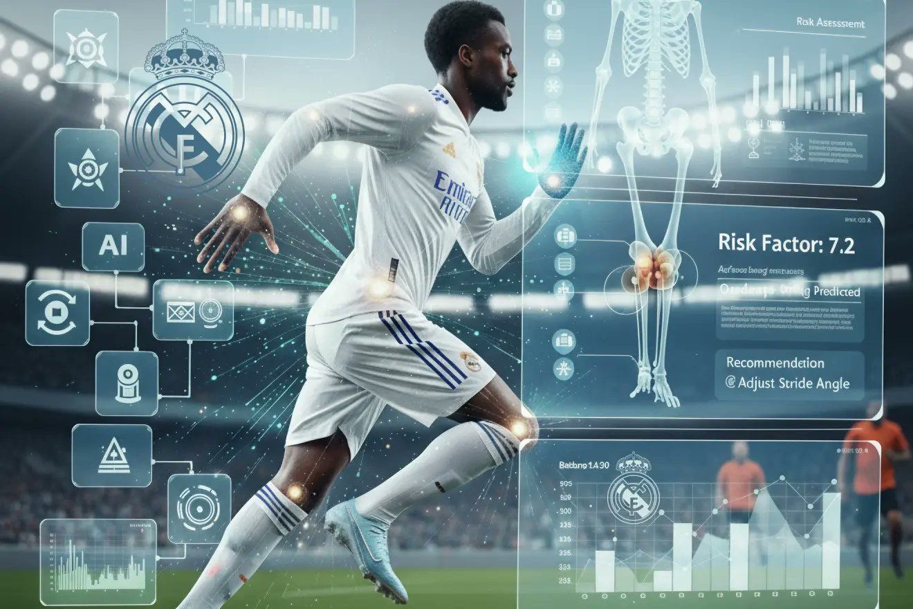 الذكاء الإصطناعي يُحدث ثورة في الوقاية من الإصابات في ريال مدريد