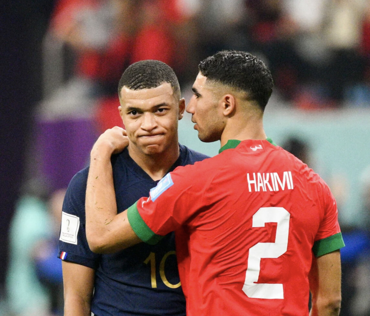 مبابي فضل ديمبيلي على حكيمي صديق العمر