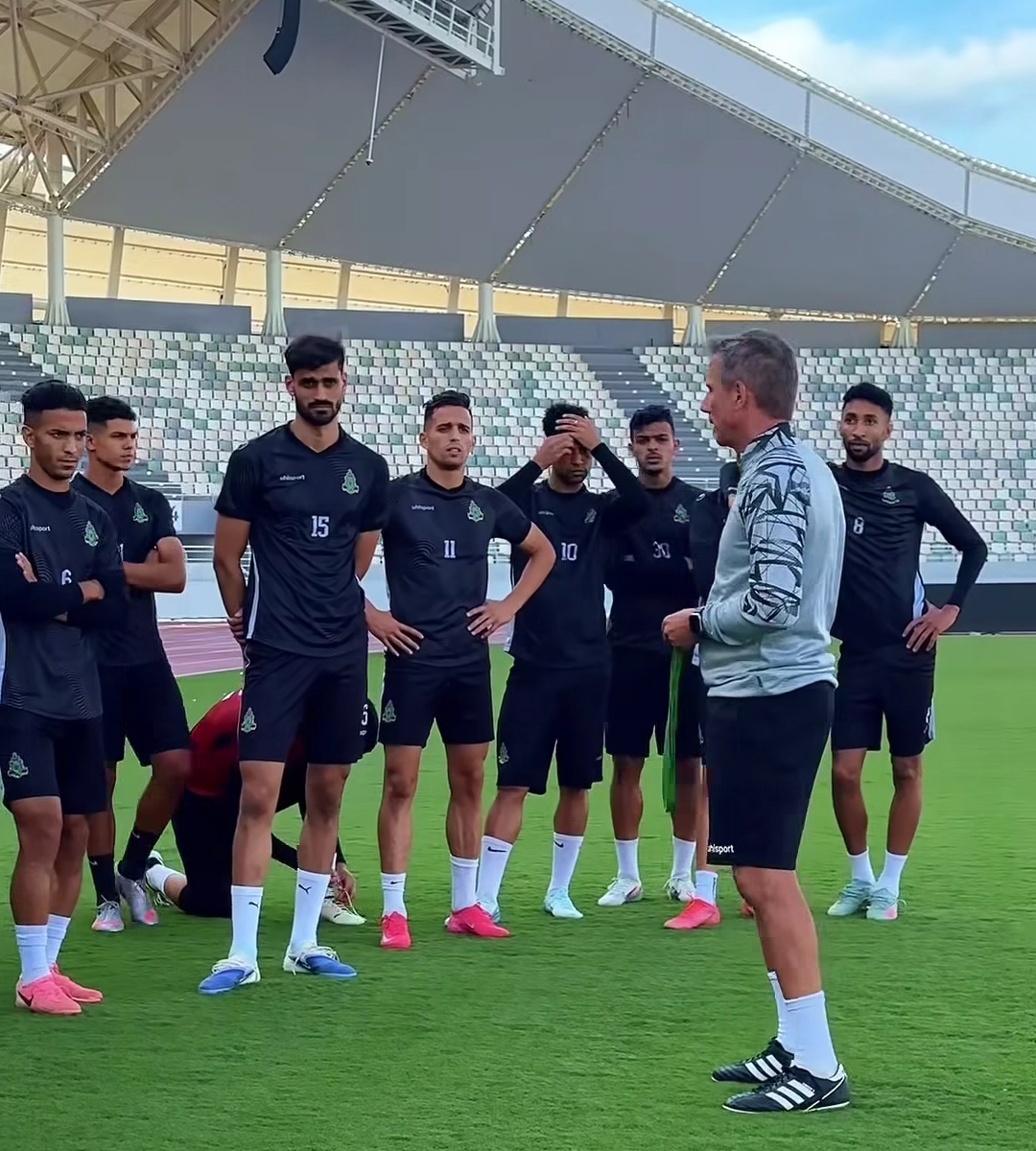 الجيش يخوض حصة تدريبية بالملعب الأولمبي