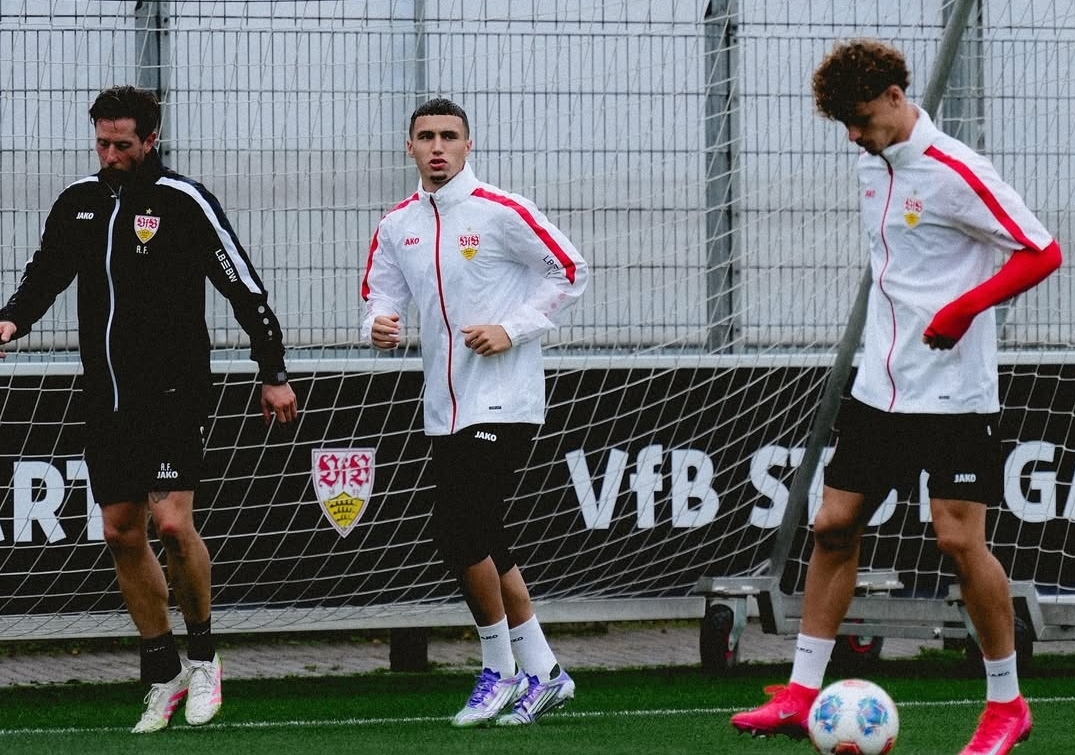 بلال الخنوس وصل اليوم إلى شتوتغارت لاكتشاف عالم جديد