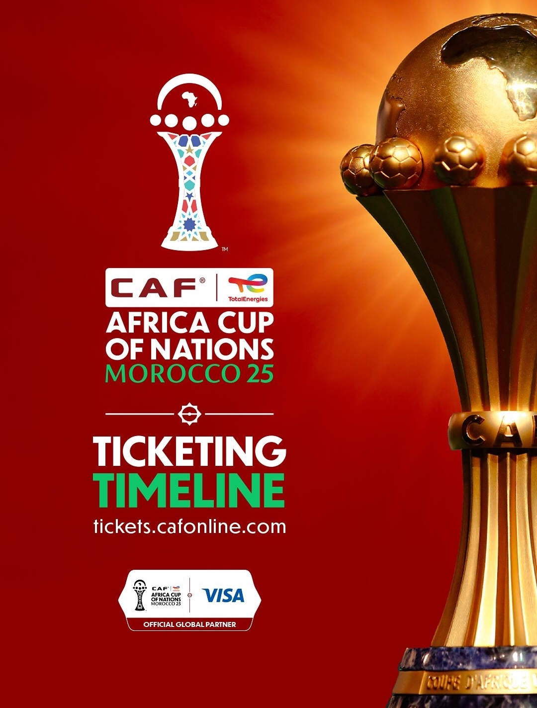 كأس إفريقيا للأمم (المغرب 2025).. مراحل عملية بيع تذاكر المباريات