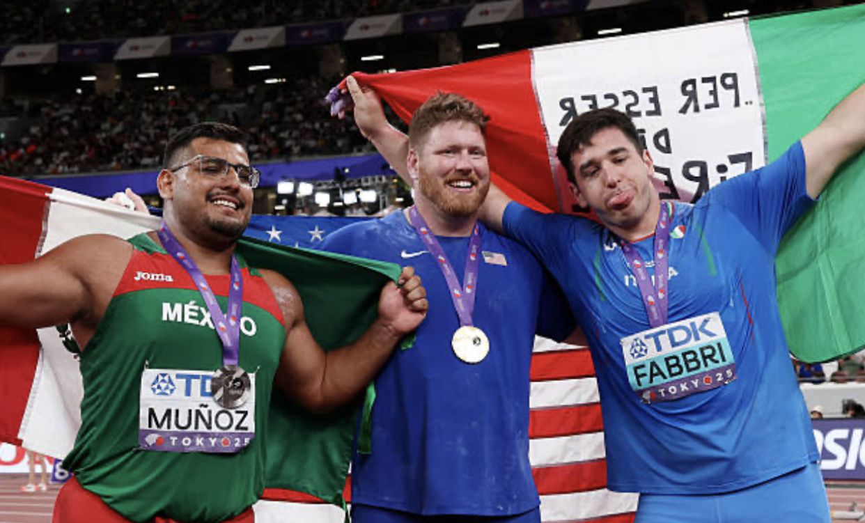 مونديال طوكيو: لقب ثالث تواليا للأميركي كراوزر في رمي الكرة الحديد