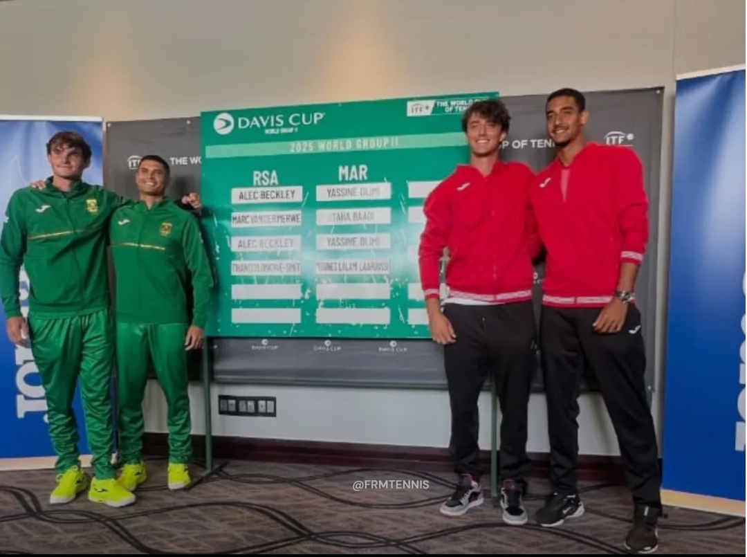 كأس ديفيس.. المغرب يفوز على جنوب إفريقيا (4-1) ويتأهل إلى الأدوار الإقصائية للمجموعة العالمية الأولى