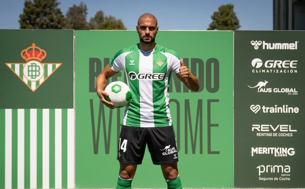 بيتيس قدم أمرابط رسميا لوسائل الإعلام