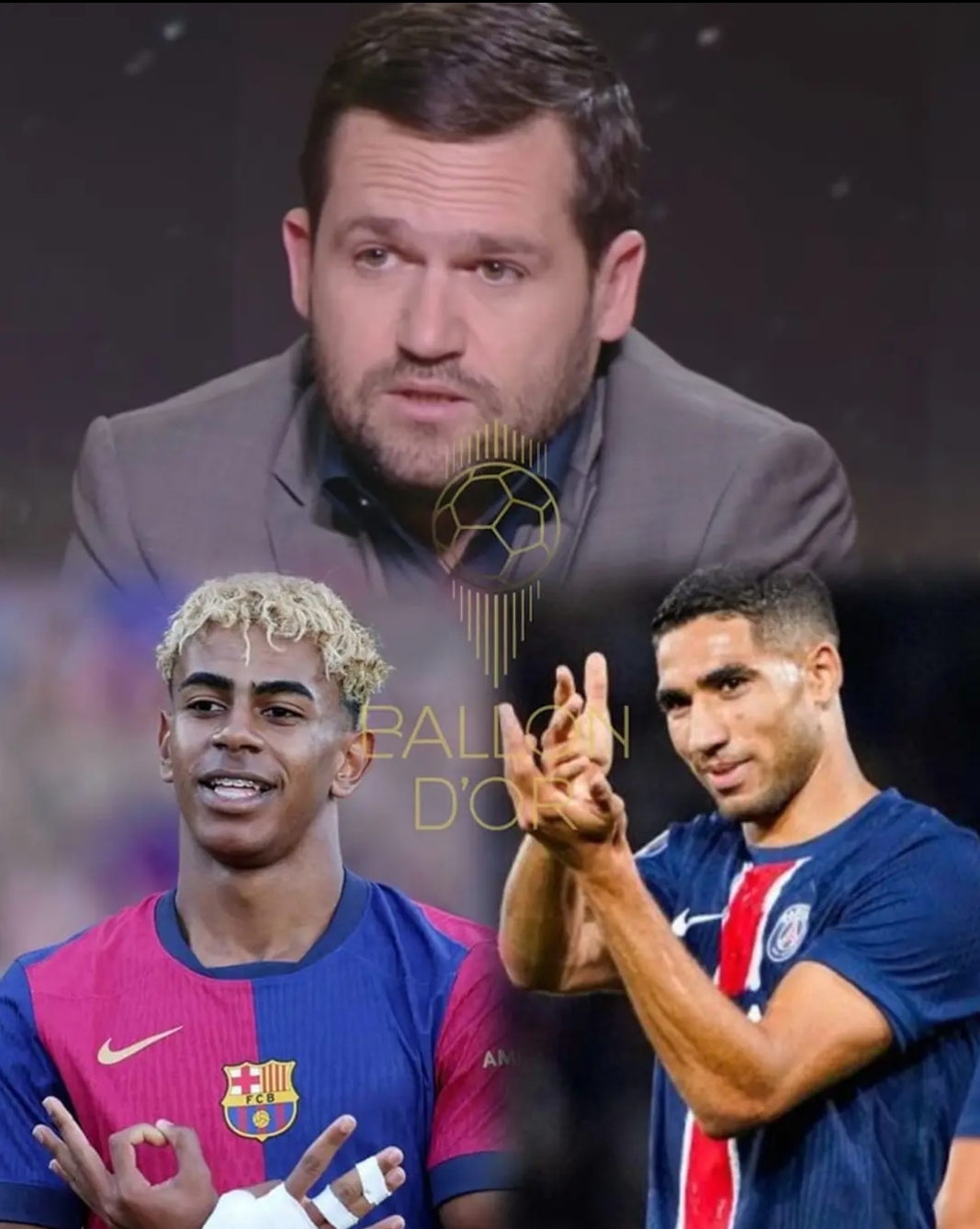 صحفي فرنسي يُنصف حكيمي في سباق الكرة الذهبية