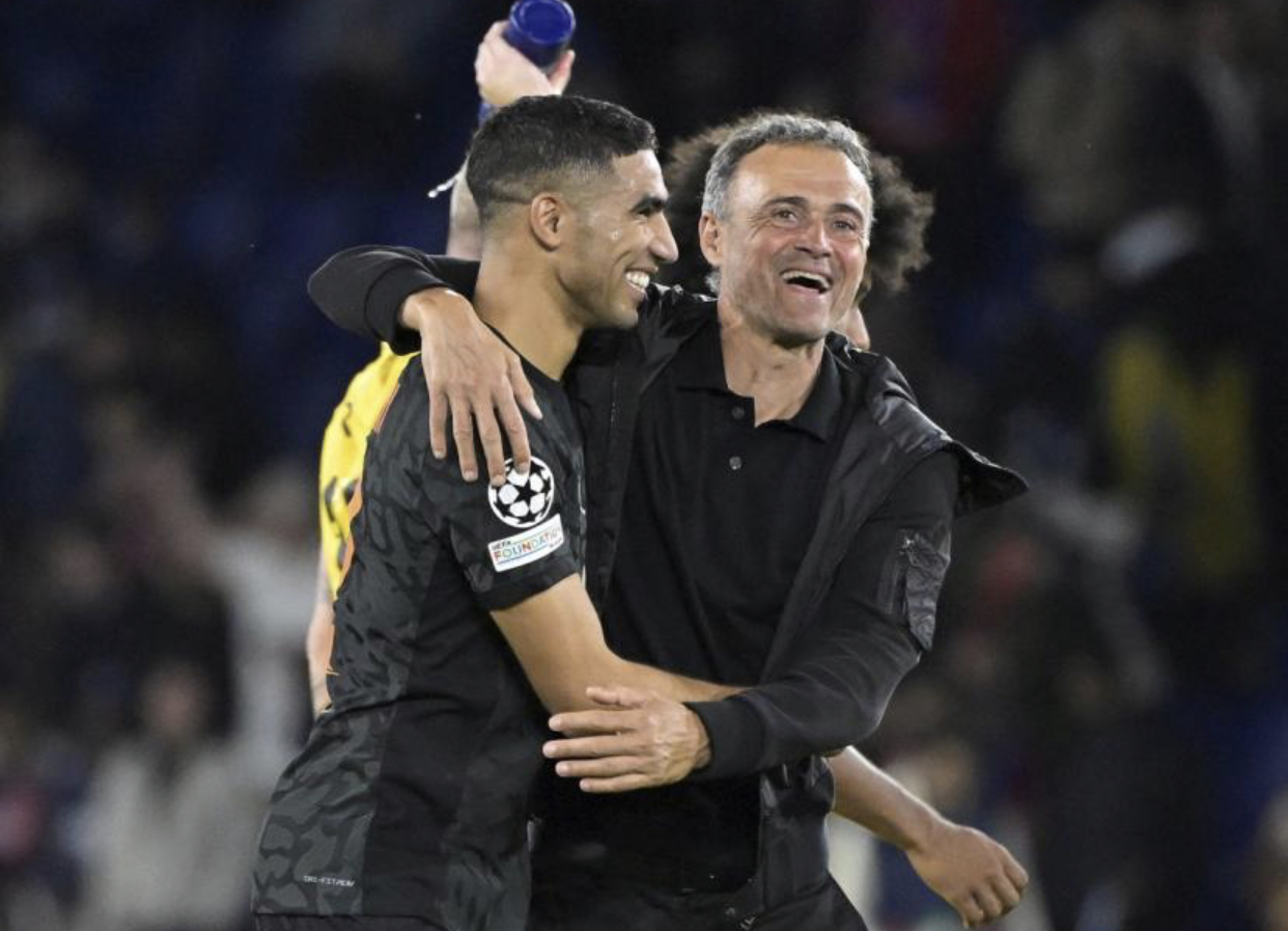 لويس إنريكي يتجنب الحديث عن حكيمي