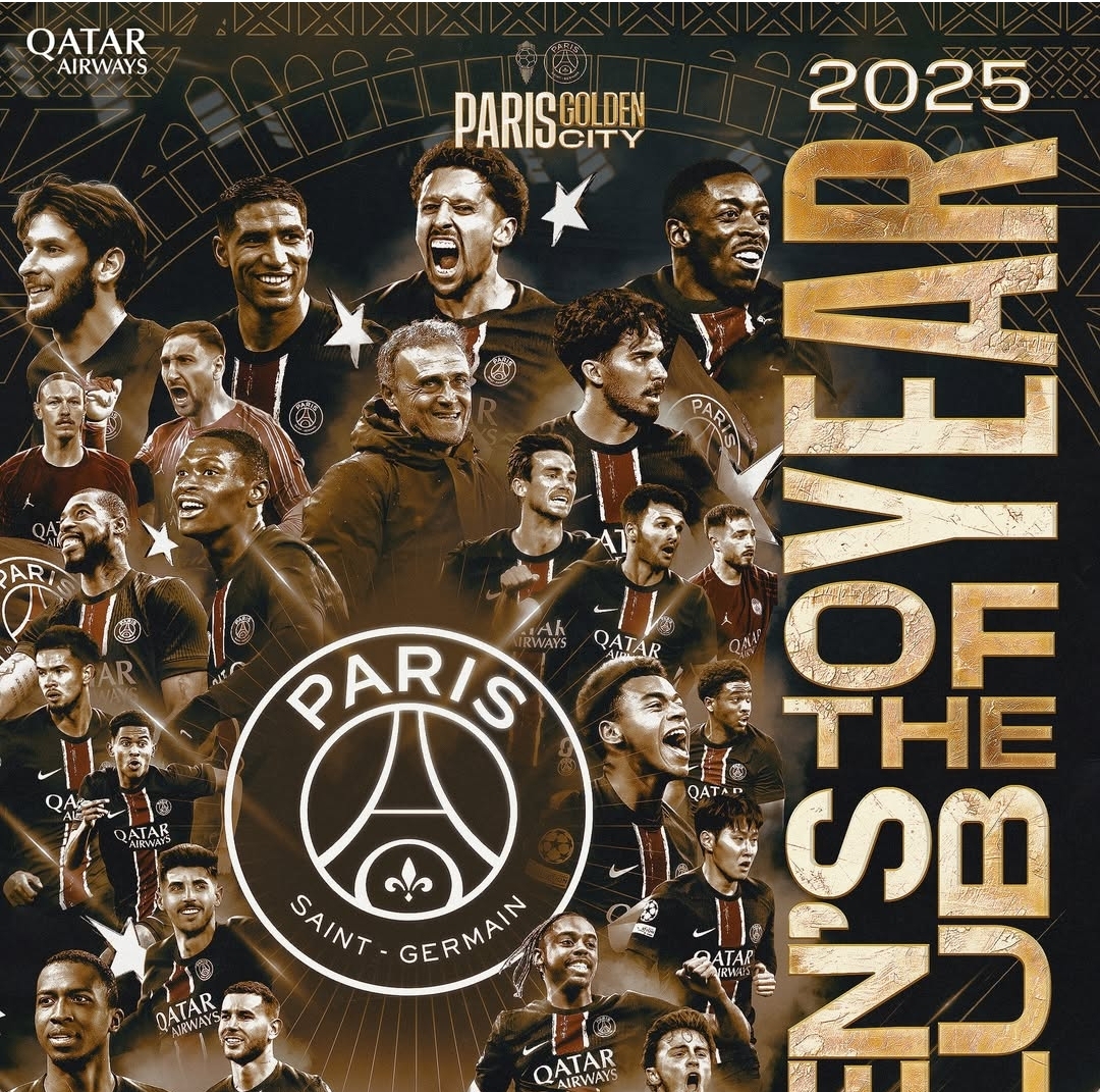 جوائز الكرة الذهبية: باريس سان جيرمان الفريق الأفضل