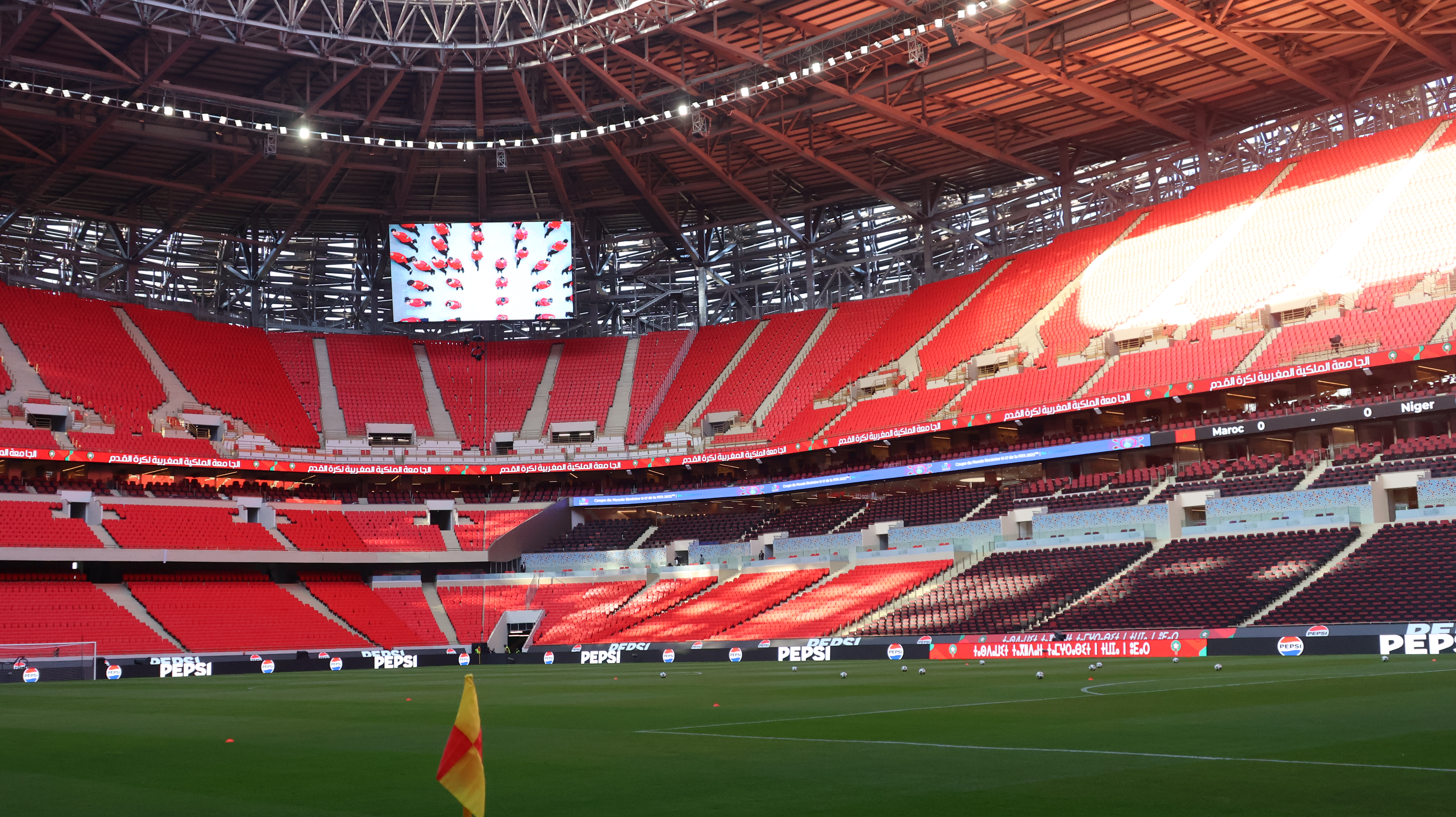 450 إعلامي لتغطية مباراة المغرب والنيجر