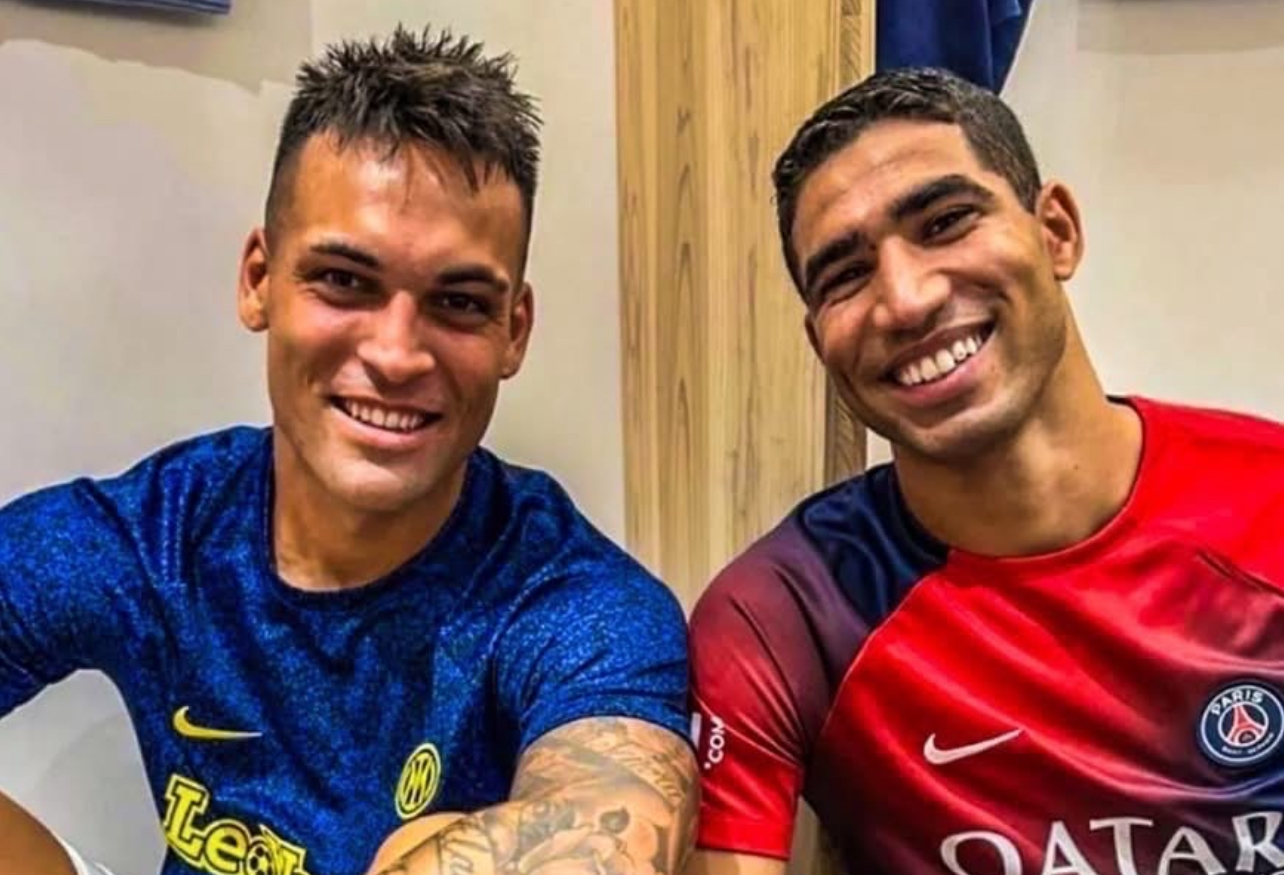 لاوتارو يرشح حكيمي للفوز بالكرة الذهبية