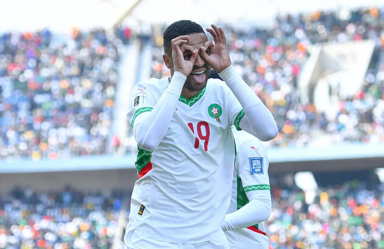 المغرب متقدم بهدف يوسف النصيري