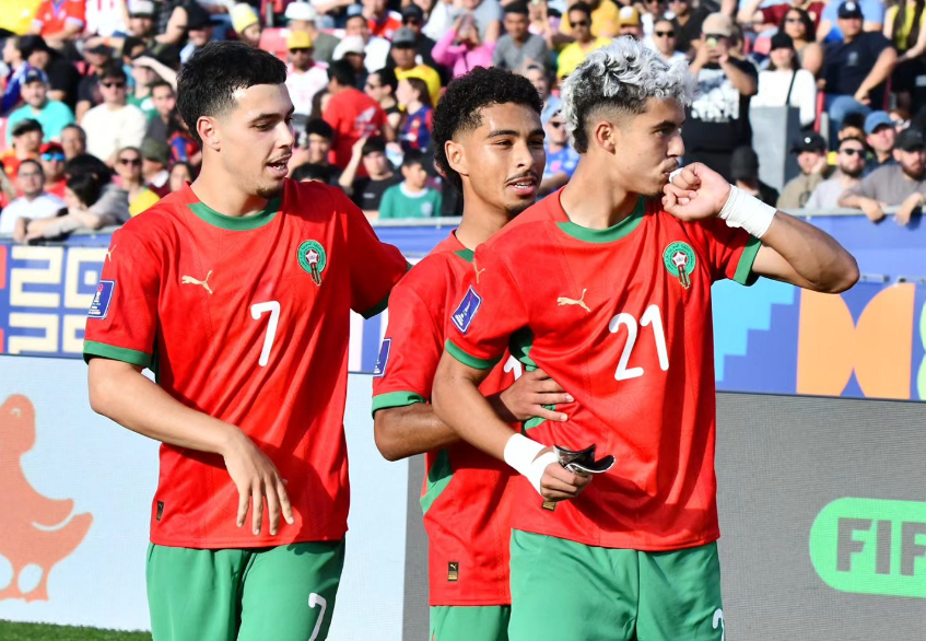 مونديال الشيلي: صدارة المجموعة الثالثة لأشبال الأطلس