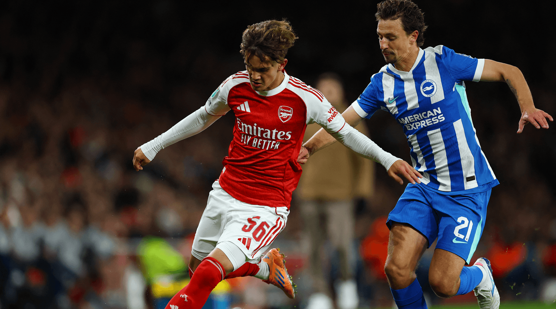 الشاب الواعد داومان يدخل تاريخ آرسنال برقم رائع