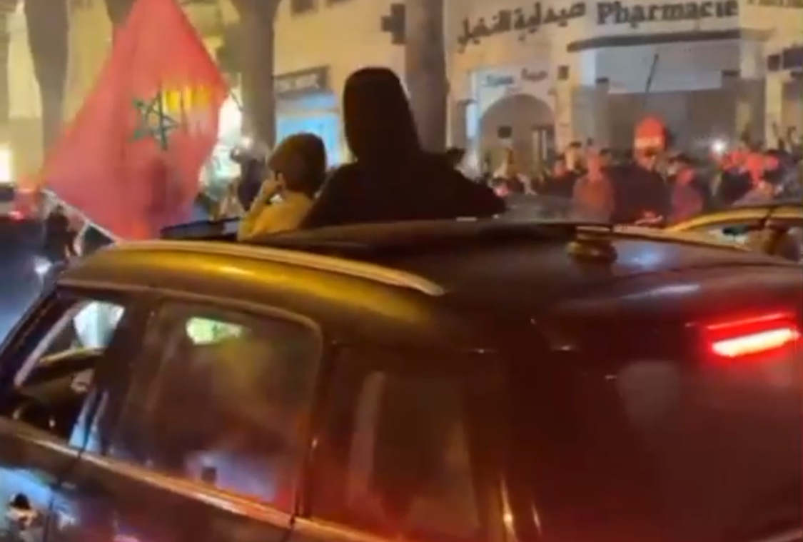 المغاربة خرجوا للشوارع في كل المدن المغربية إحتفالا بأسود العالم