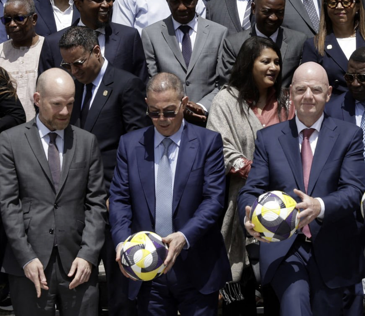 لقجع وبلقشور في لجان الفيفا