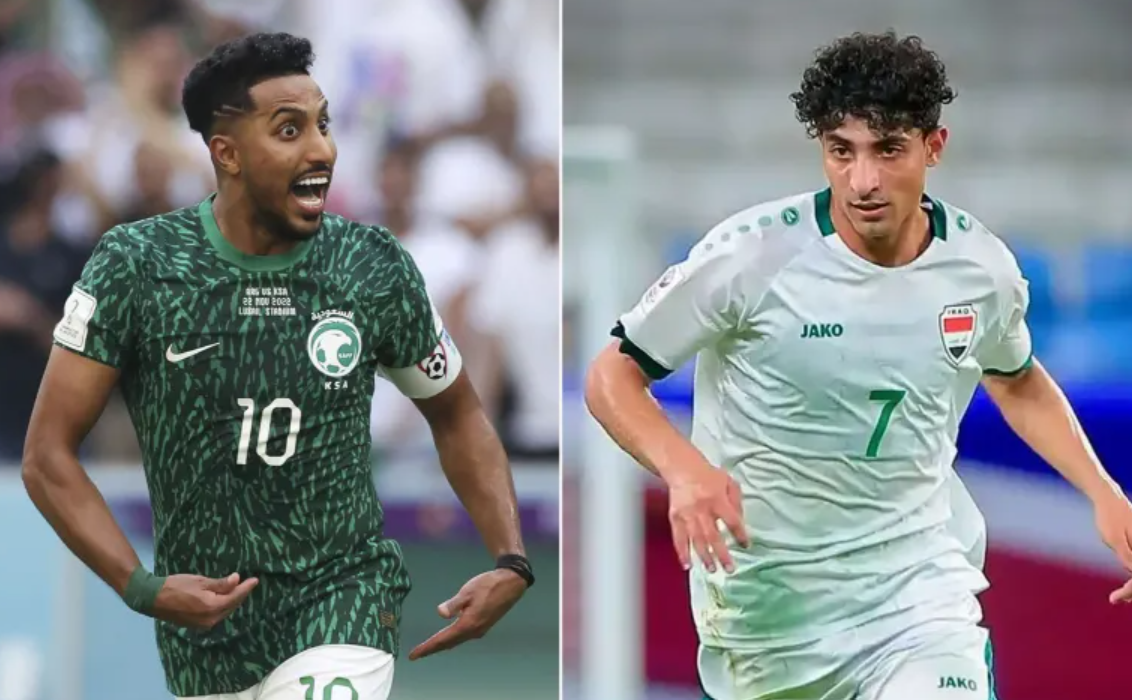 مواجهة نارية بين السعودية والعراق للتأهل للمونديال