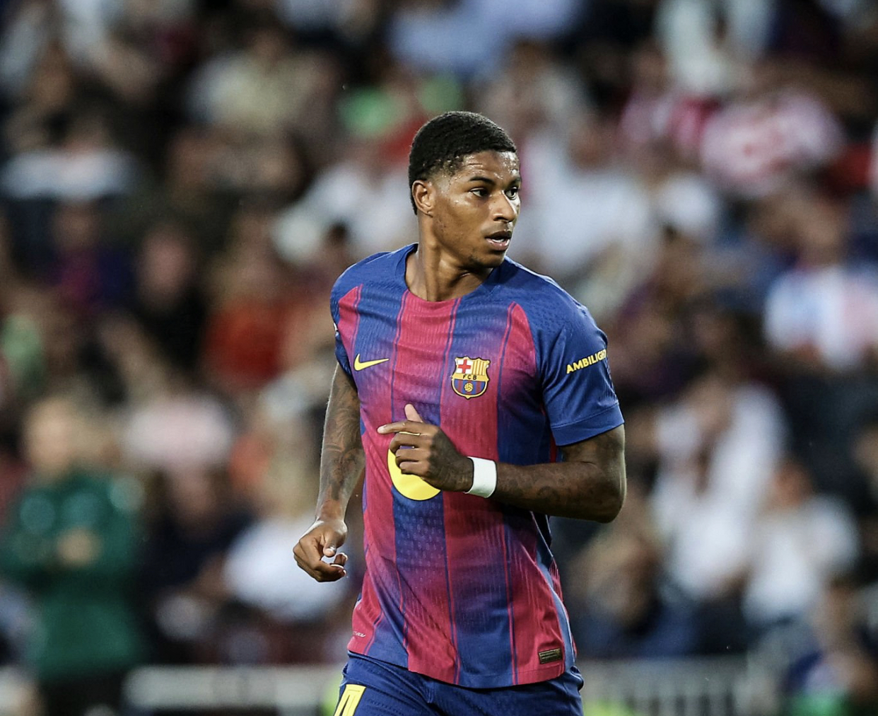 راشفورد يأمل الاستمرار مع برشلونة بعد انتهاء فترة إعارته من يونايتد