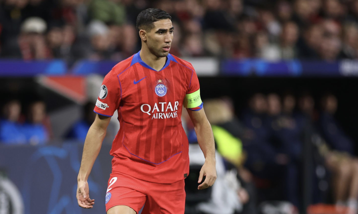 إنريكي: لا نفكر في جلب مدافع بديل لحكيمي