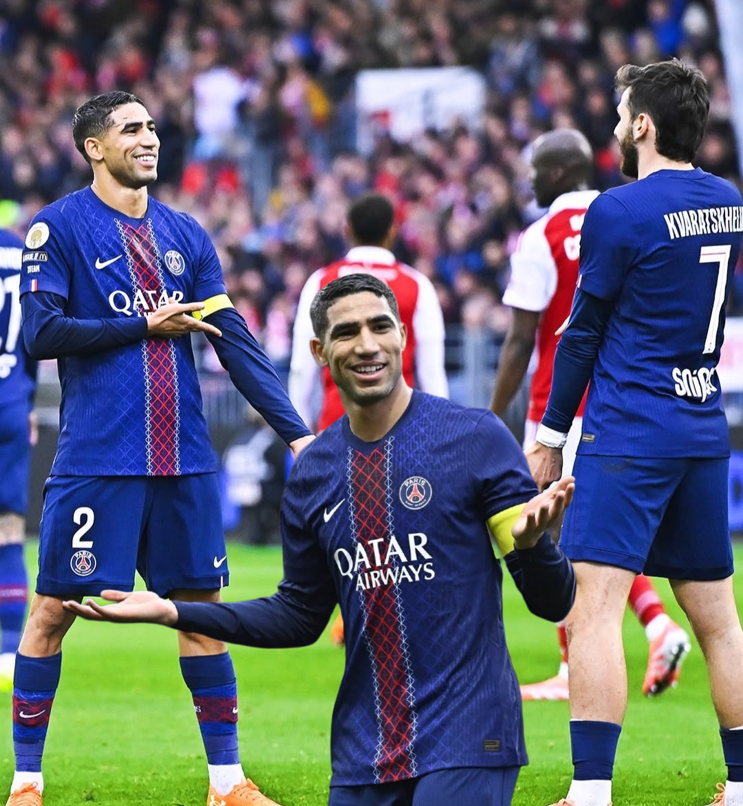 هدفان لحكيمي في مساء شتوي ببريست