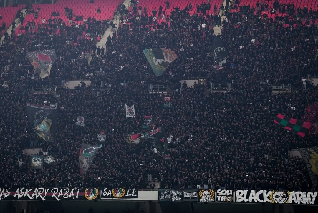 نادي الجيش يشكر جمهوره في مباراة هورويا كوناكري