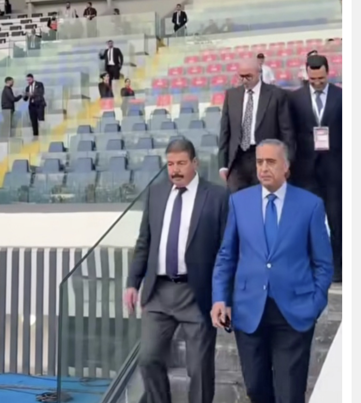 المدير العام للأمن الوطني يشرف على الترتيبات الأمنية في الديربي